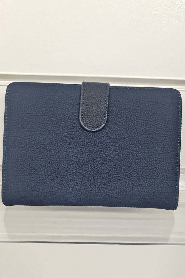 Button Tab Closure Hand Bag