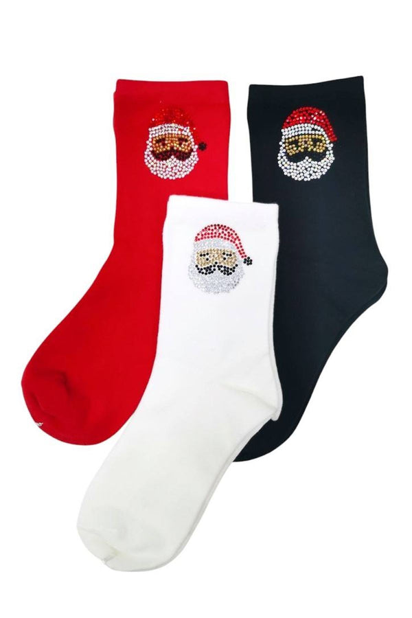 Santa Design Christmas Socks