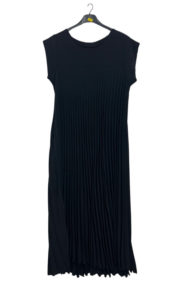 Plain Pleated Texture Dress
