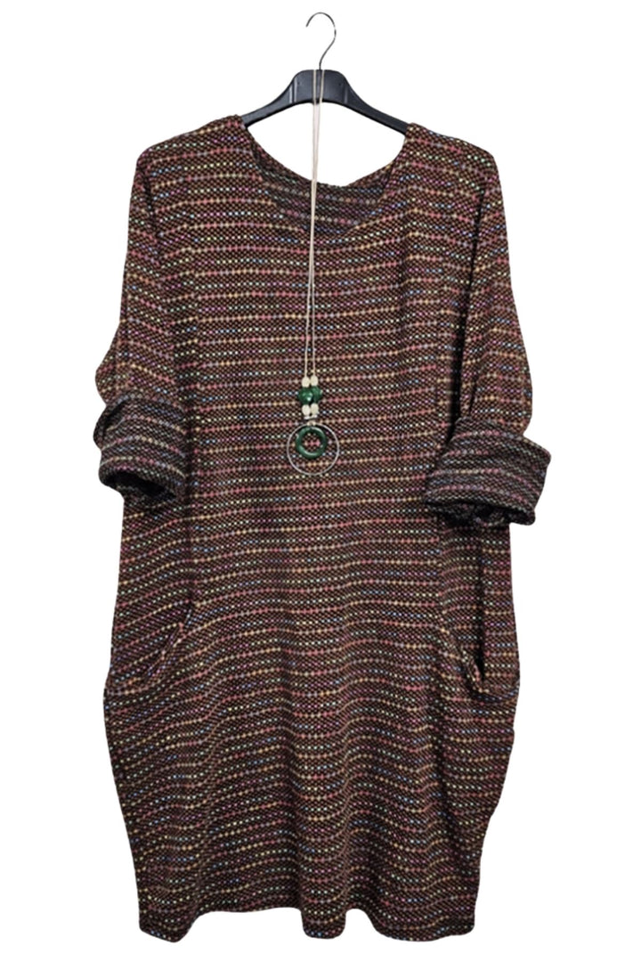 multicolour summer dress