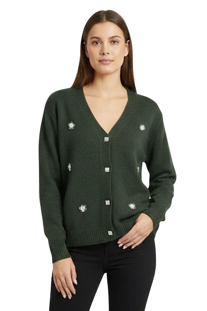 ladies diamond knit cardigan UK
