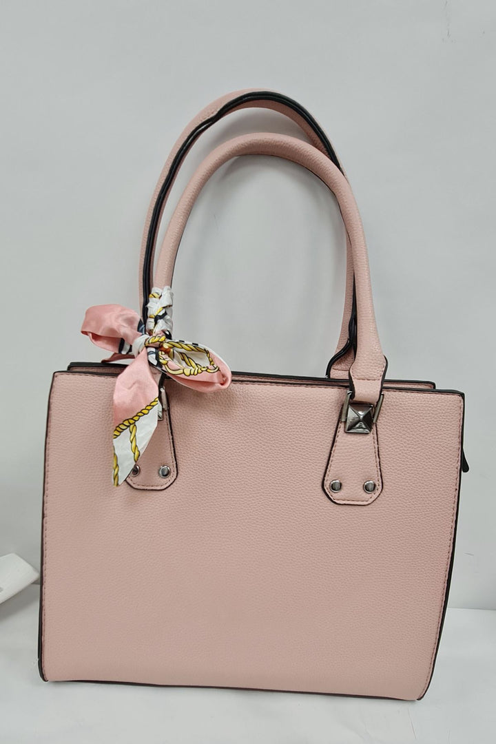 Elegant Structured Two Handed Shoulder Bag