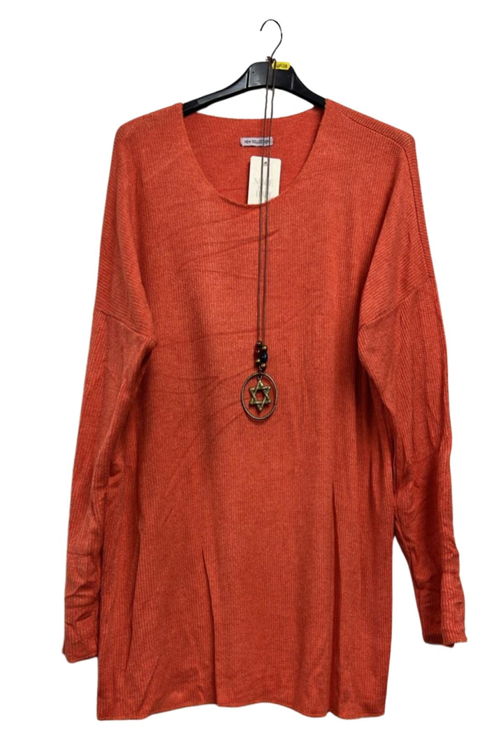 drop shoulder knit top wholesale uk