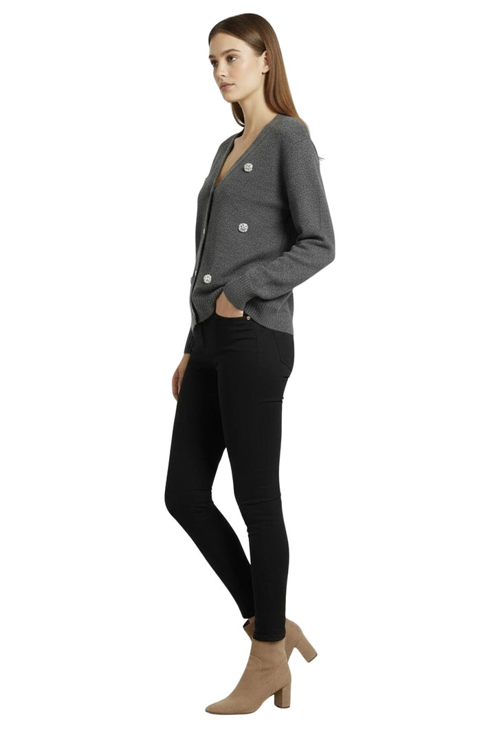 boutique knitwear diamond cardigan