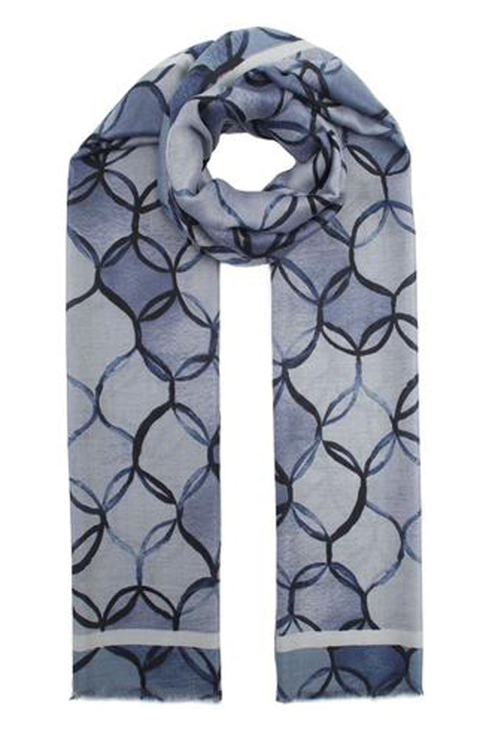Geometric Ring Print Scarves
