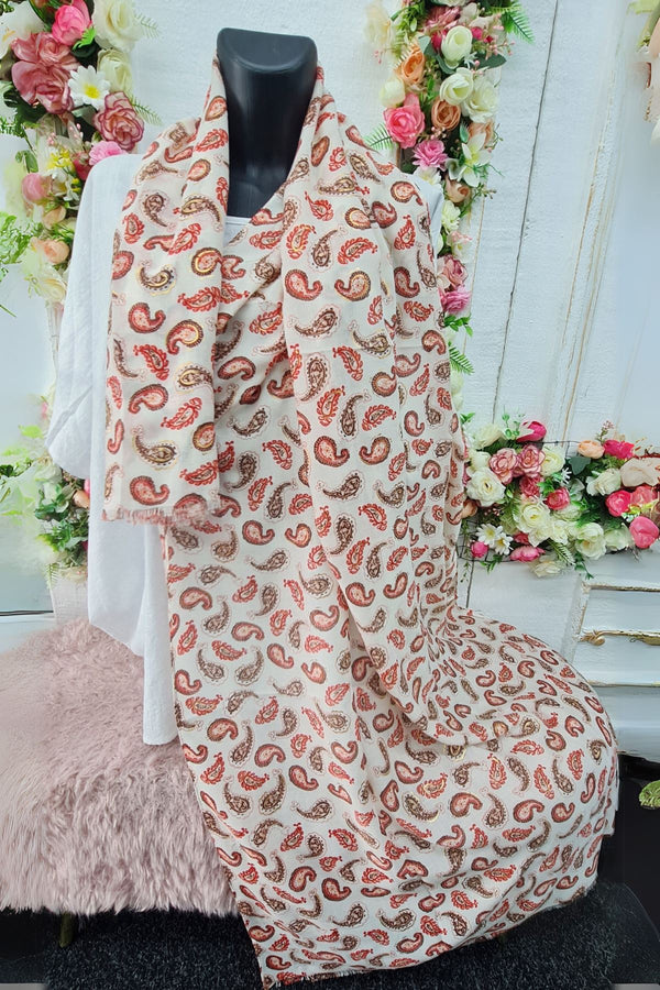 Paisley Print Scarves