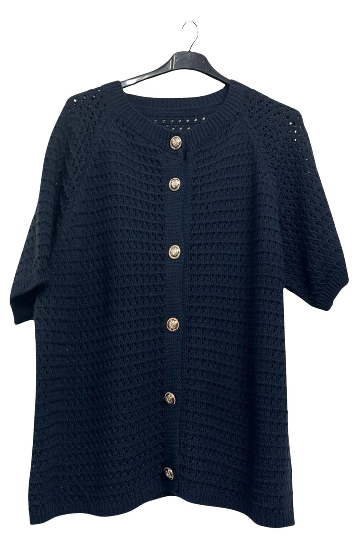 button down cardigan