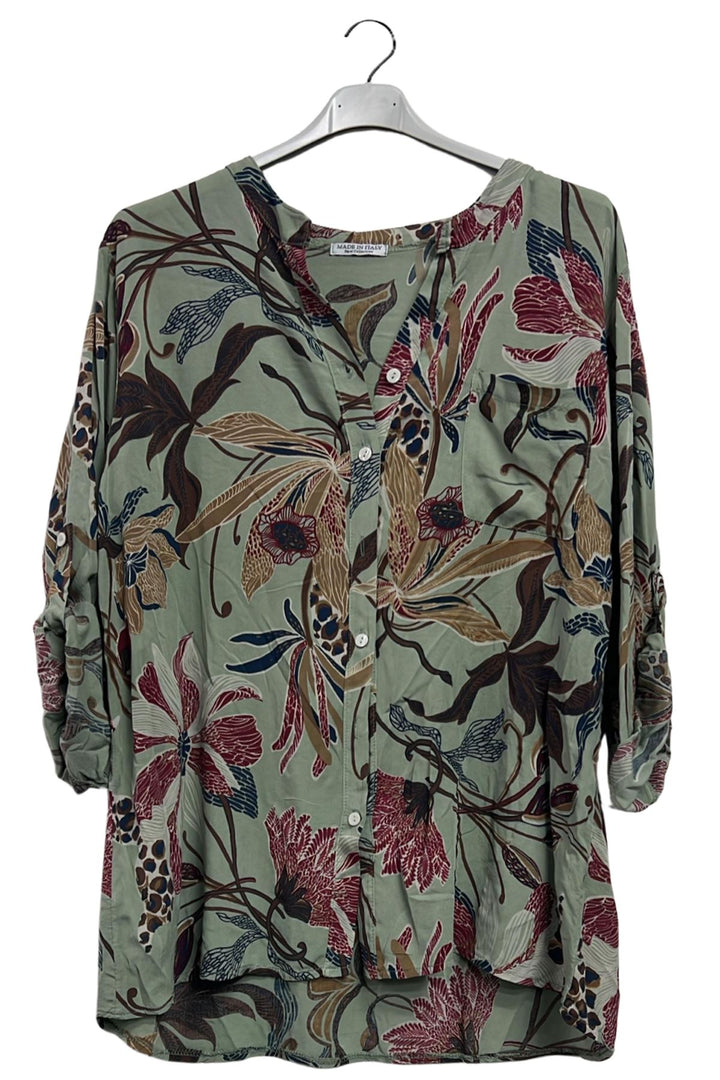 wholesale floral print shirt