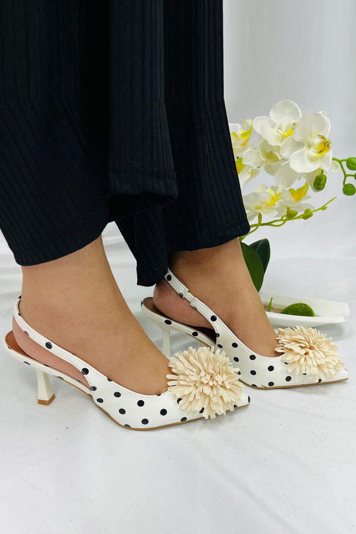 bulk polka dot floral sandals uk
