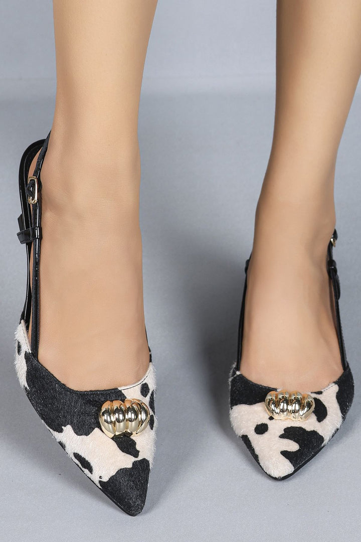 uk wholesale gold accent heels