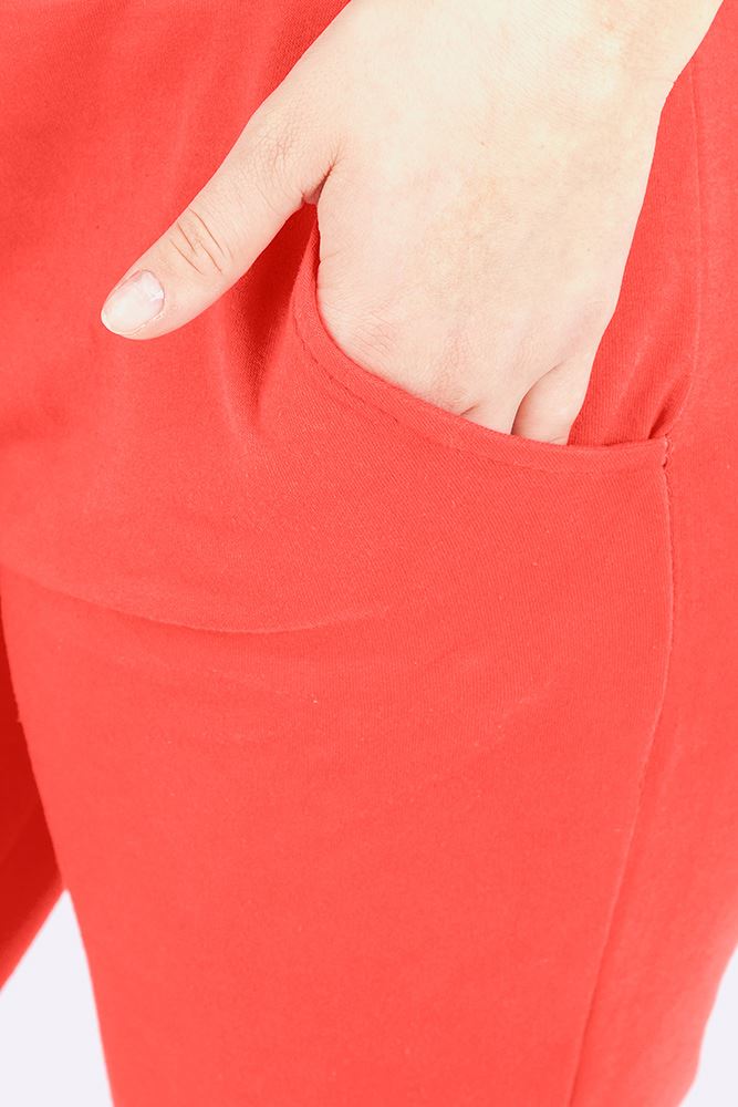 Italian Plain Drawstring Pocket Trousers