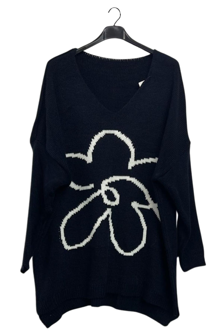 wholesale floral pattern jumper