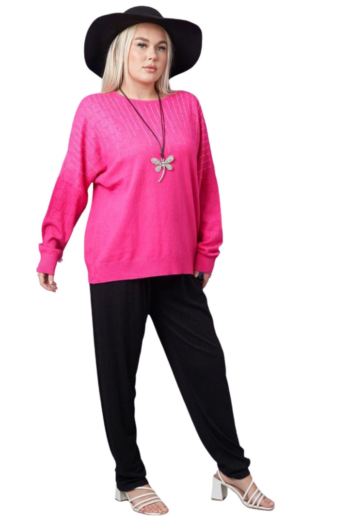 sparkle knit tunic for retailers