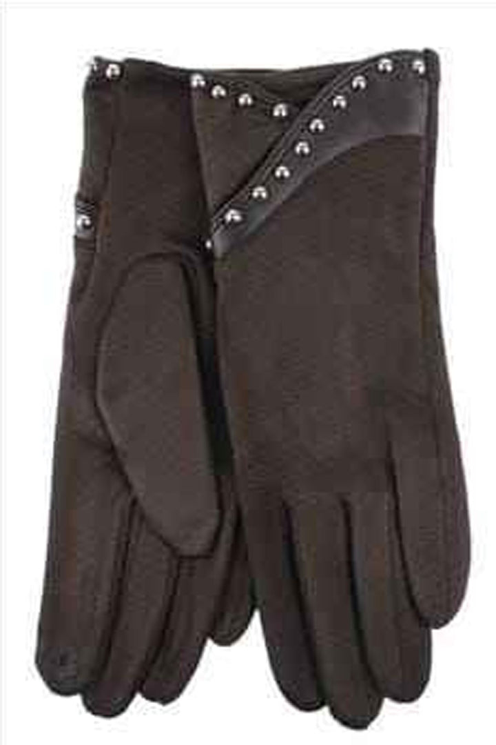 faux suede winter gloves