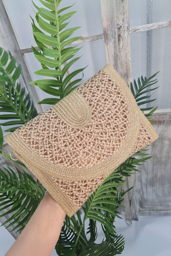 Two Tone Crochet Hand Bag