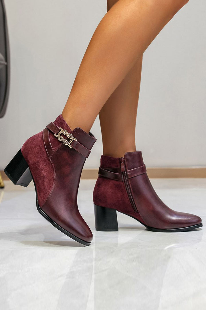fashion block heel shoes