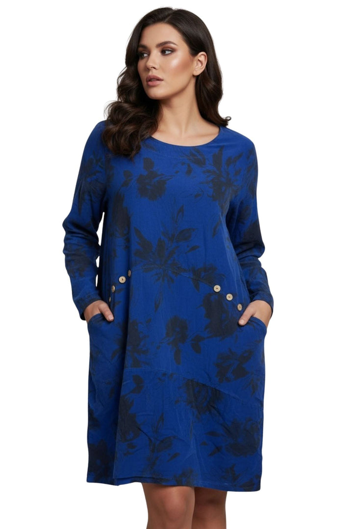 floral cotton boutique dress