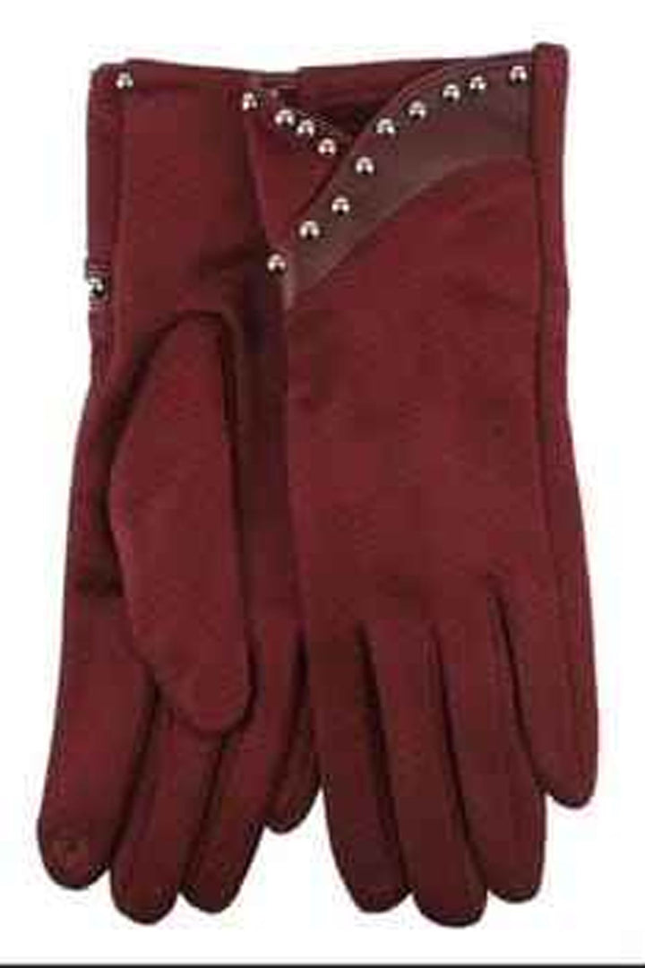 studded gloves for women