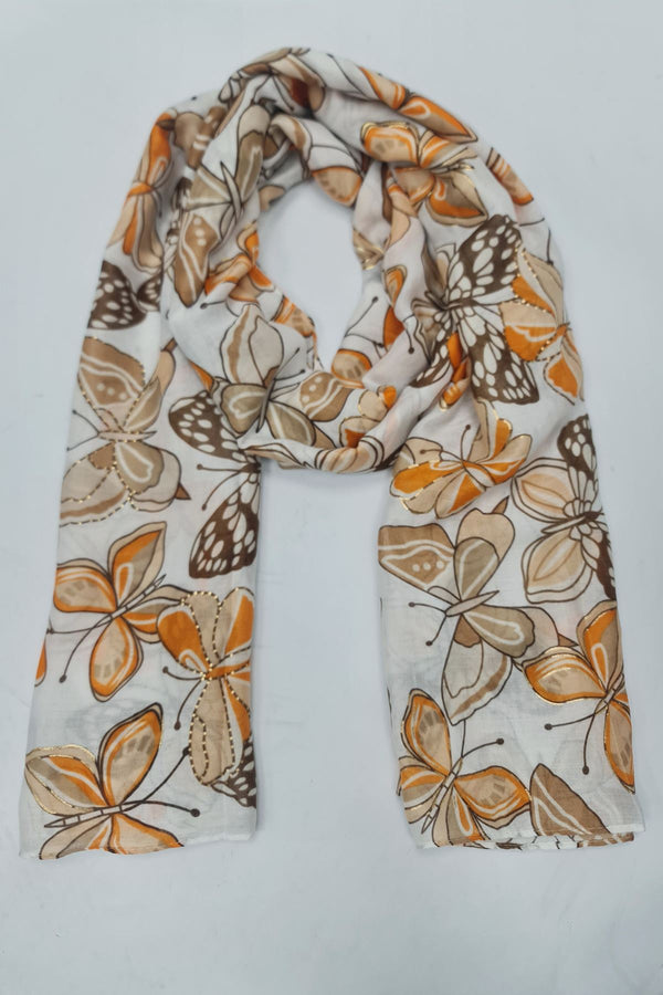 Butterfly Print Scarves