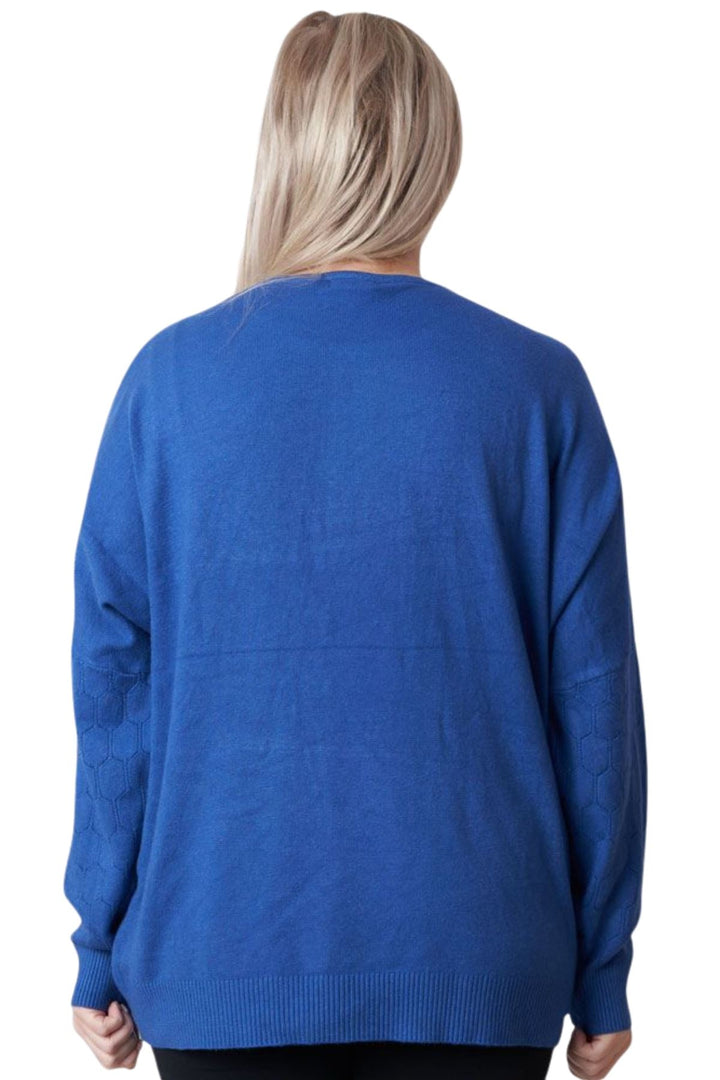 stylish knit tunic viscose top