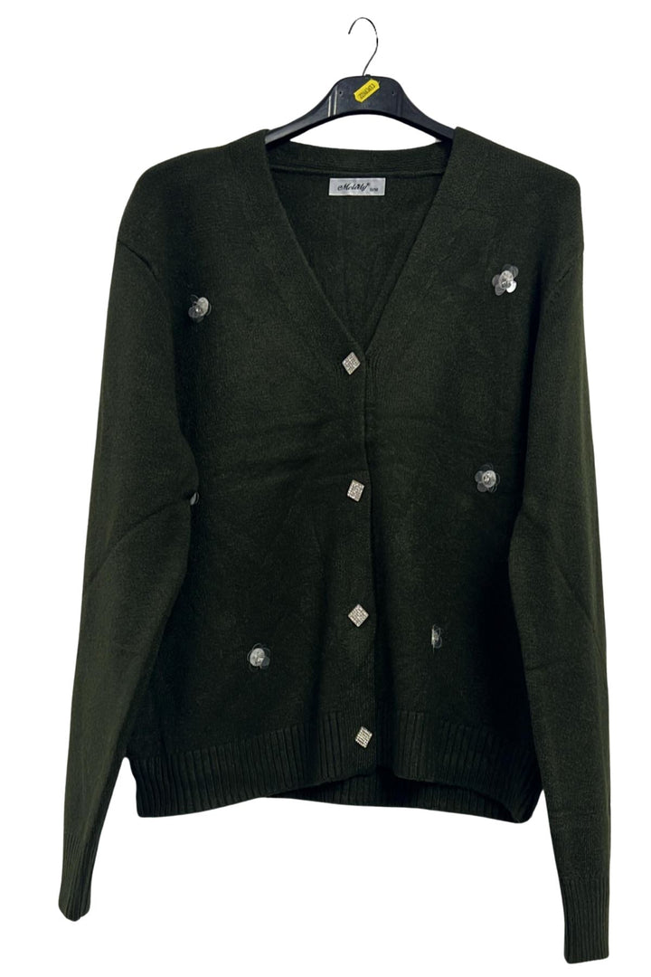 stylish diamond cardigan