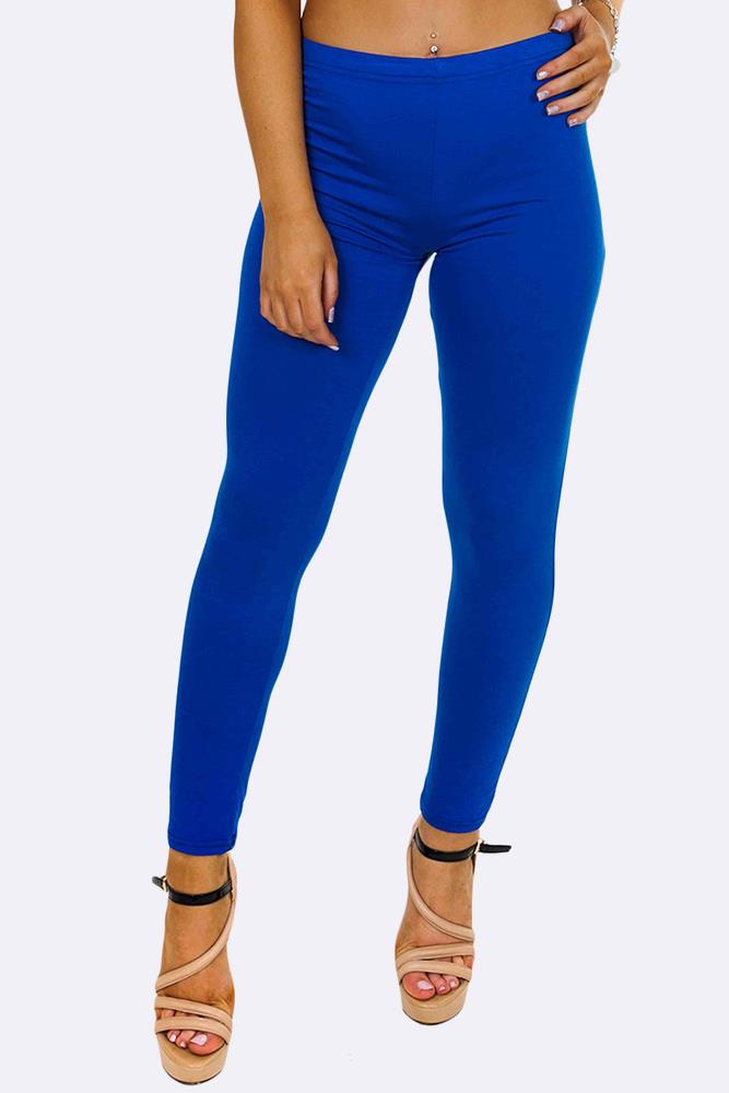 Basic Plain Full Length Legging