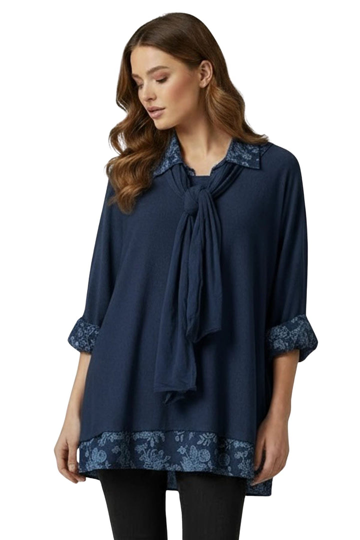 Floral print retail top