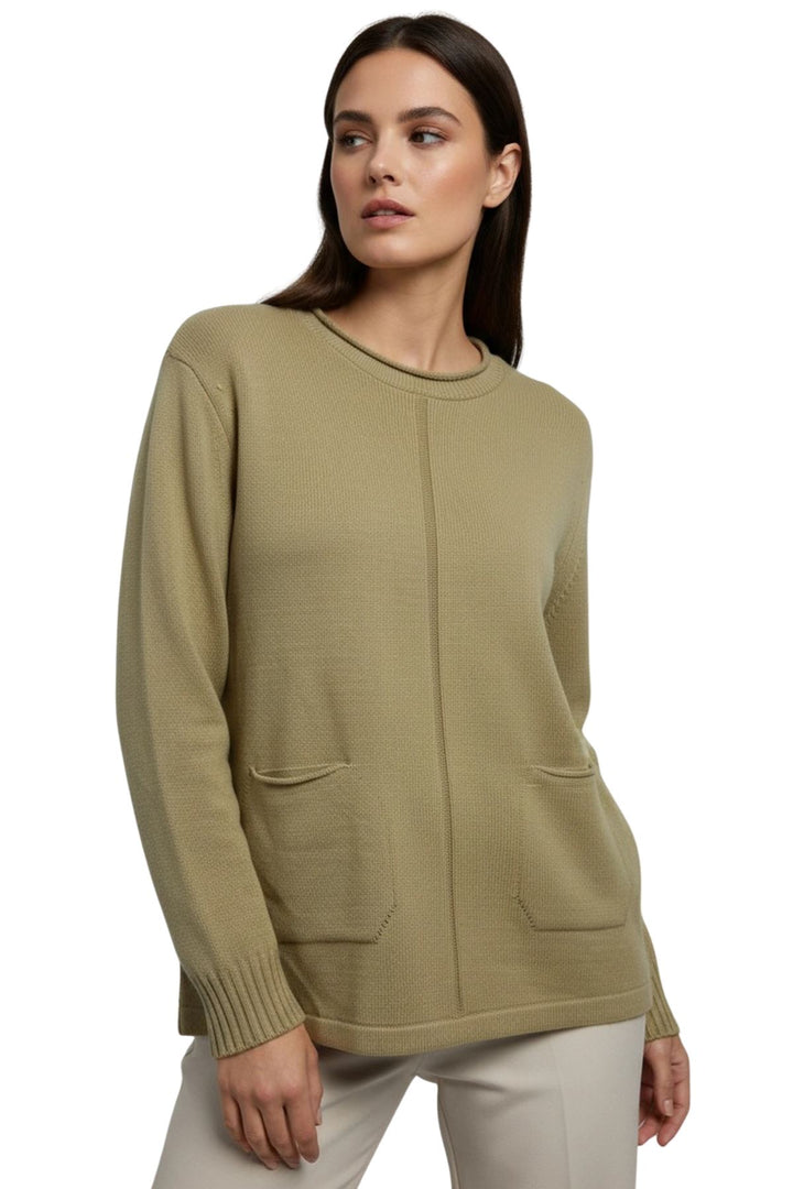 two pocket plain top