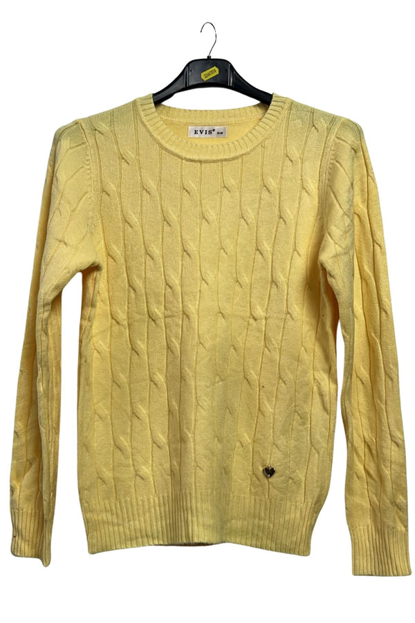 cable knit jumper