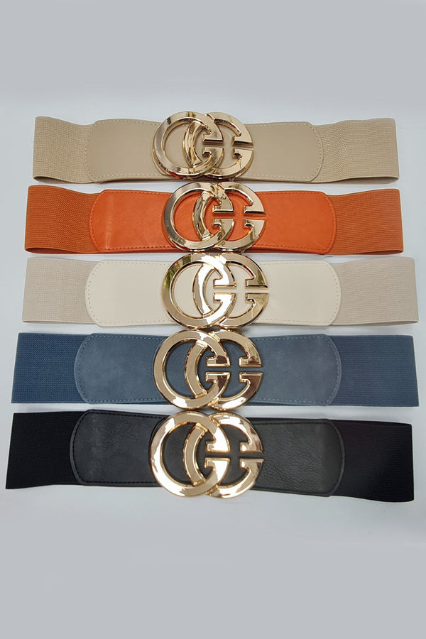 Double Circle Buckle Belt