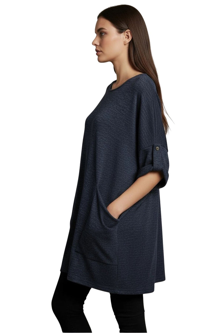 women heathered casual top