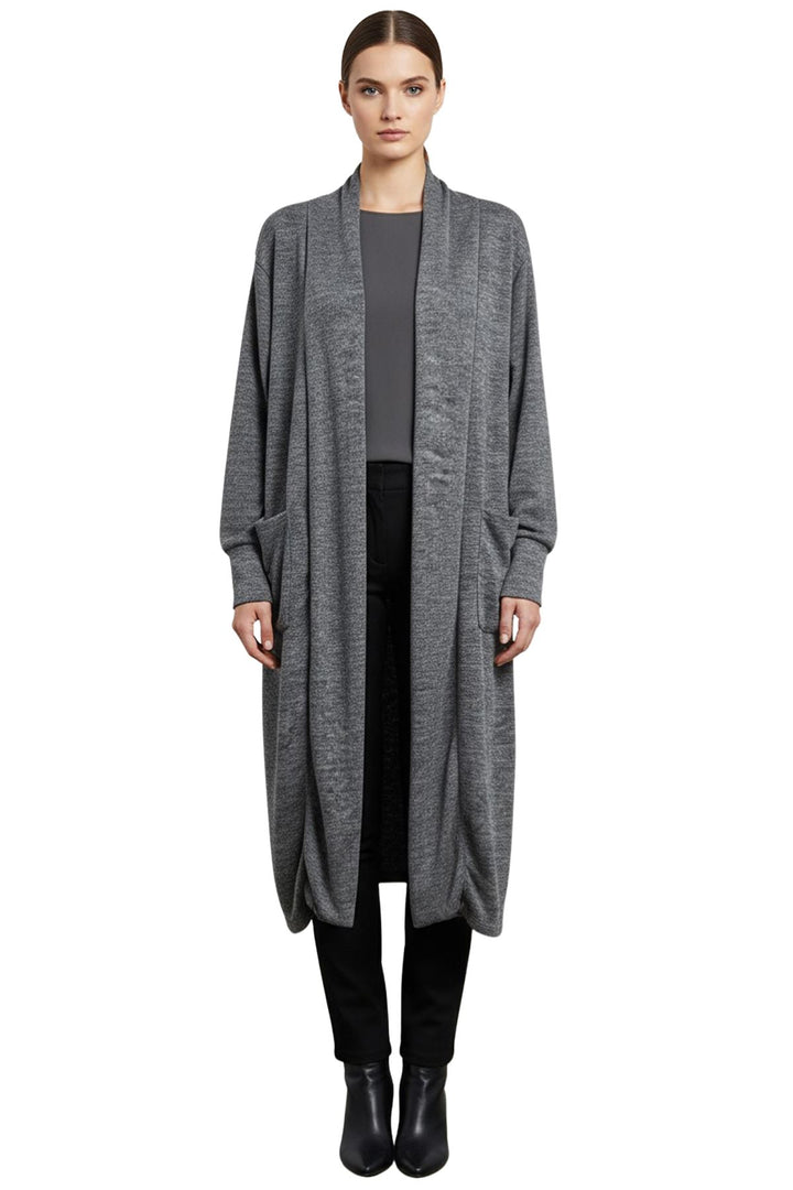 Soft longline knit cardigan