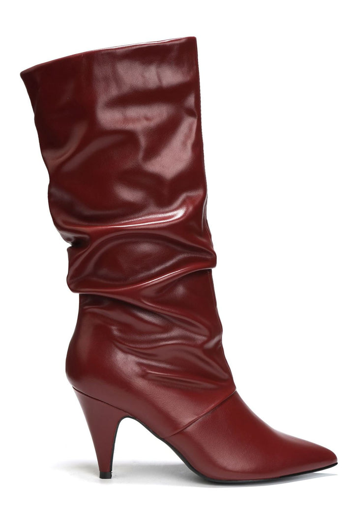 cone heel fashion footwear