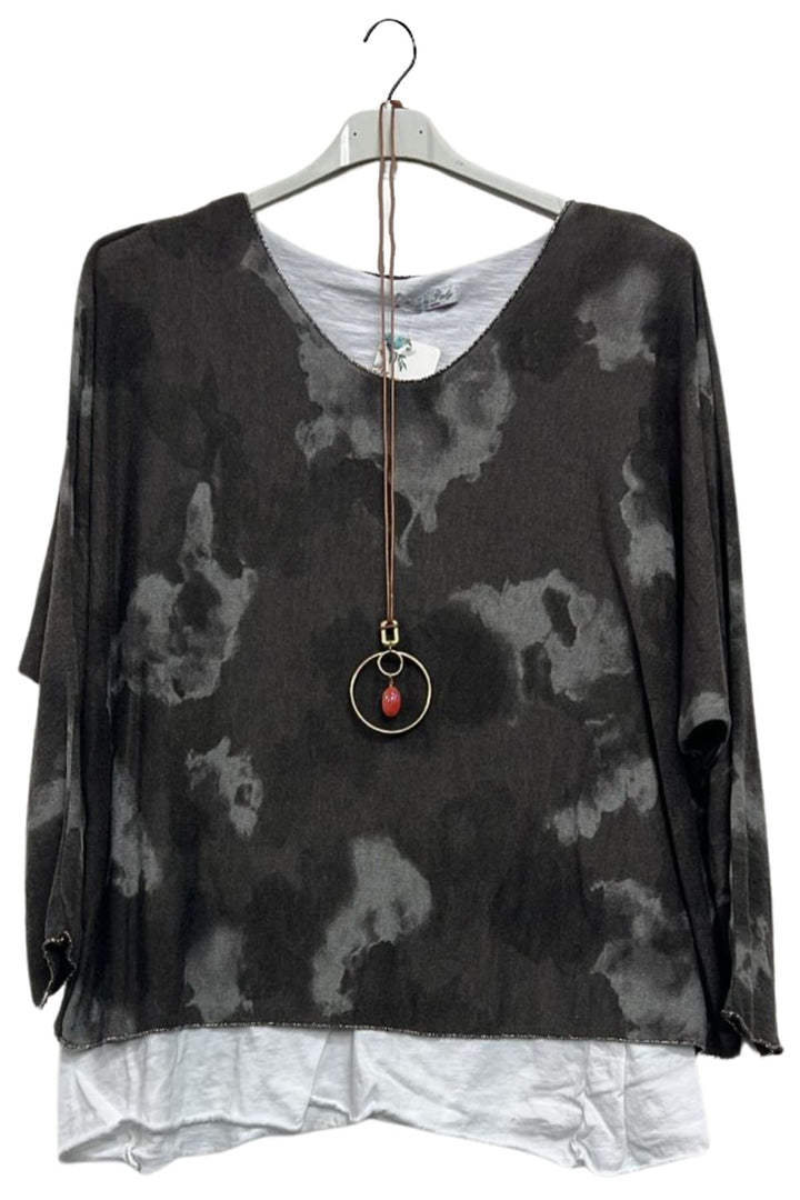 tie dye cotton top for retailers