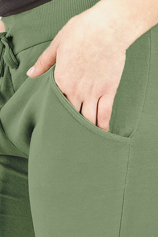 Italian Plain Drawstring Pocket Trousers