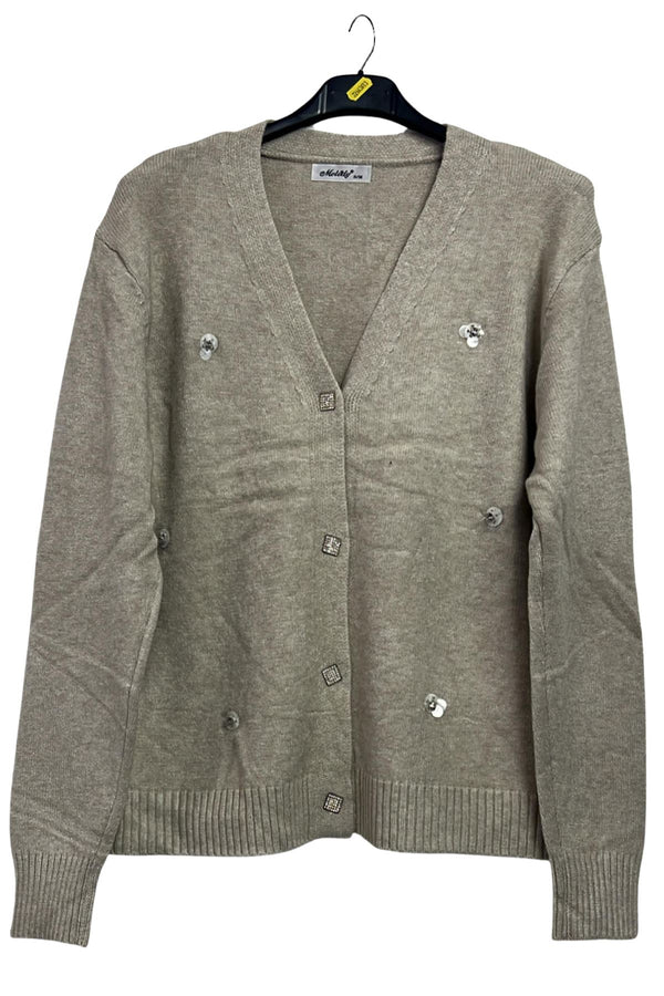 diamond shape cardigan