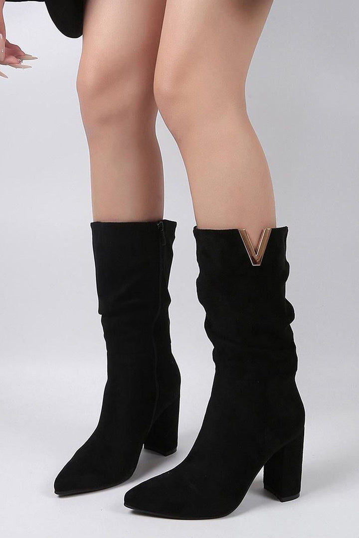 v detail high heel shoes wholesale