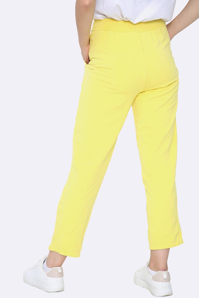 Italian Plain Drawstring Pocket Trousers