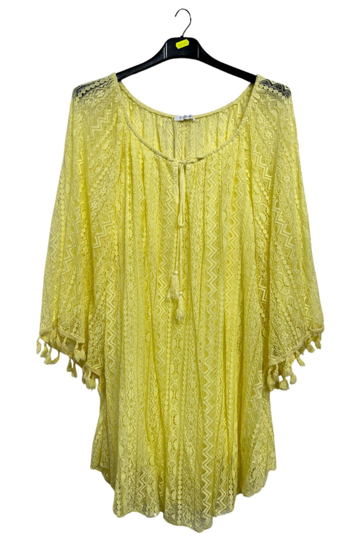 Intricate Crochet Pattern Cotton Dress