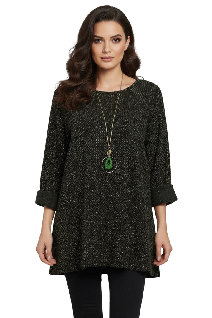 metallic dotted top supplier