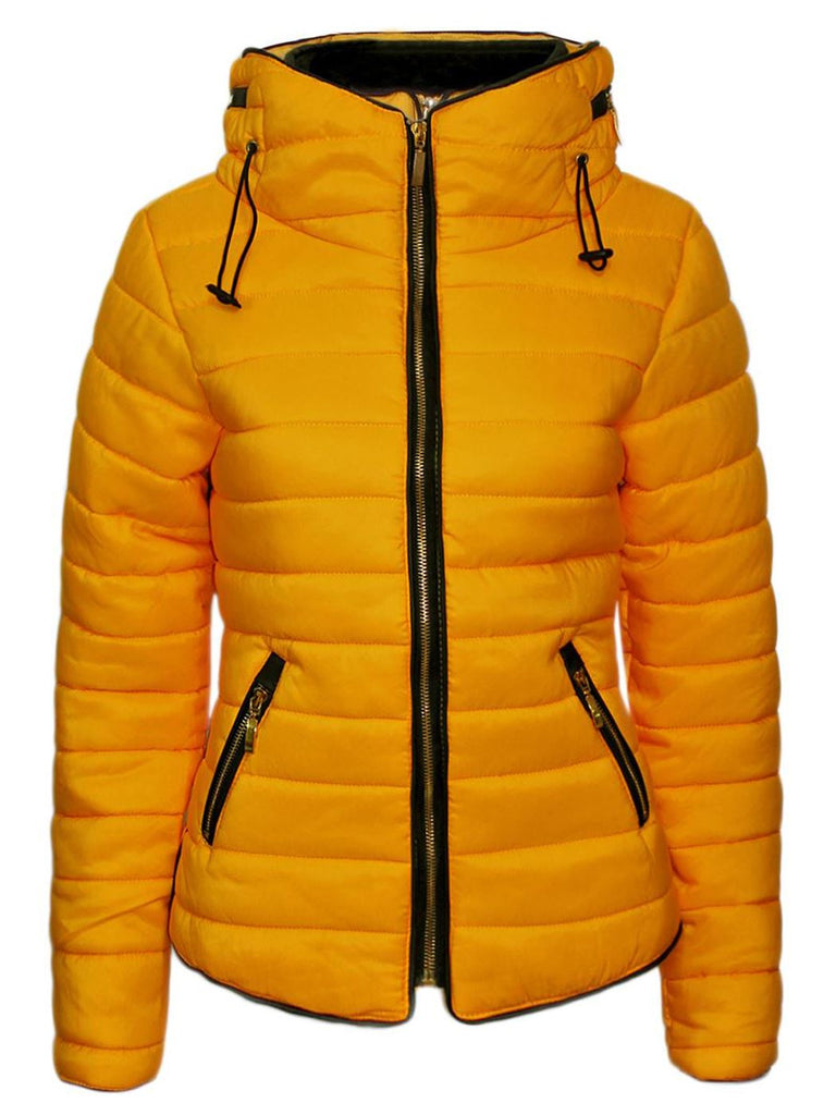 Wholesale Hooded Quilted Puffer Jacket - Europa Fashions